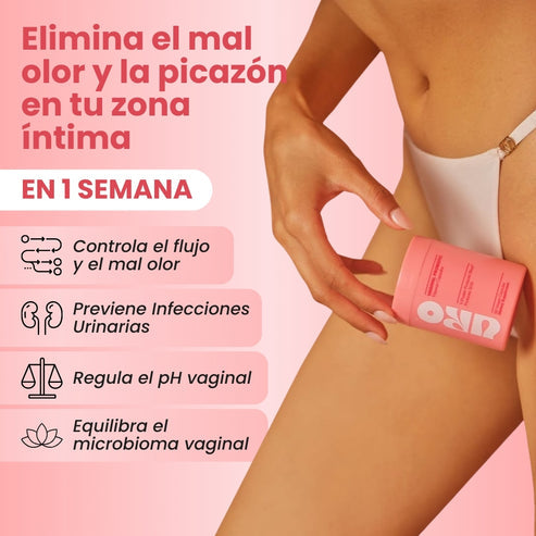 🌸 URO Vaginal Probiotic - La Revolución en Salud íntima Femenina